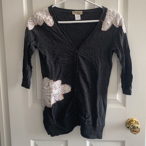 Moon Collection Handstiched Patchwork Cardigan - Picture 5 of 7